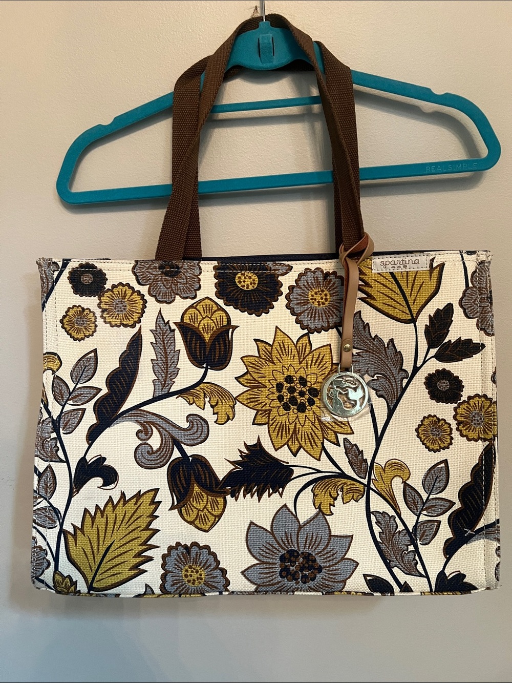Spartina 449 Yemaya Floral Market Boho  Tote Bag